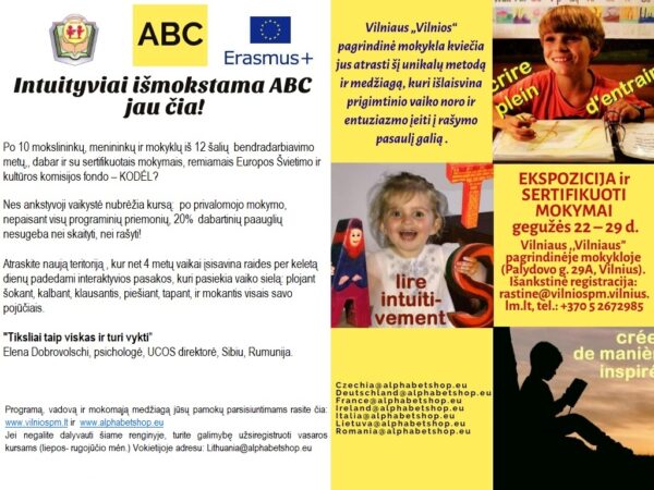 projektas mylima gyva abecele